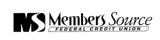 MS MEMBERS SOURCE FEDERAL CREDIT UNION logo