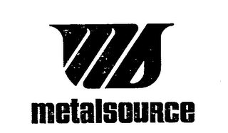 MS METALSOURCE logo