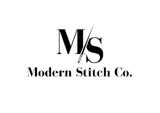 MS MODERN STITCH CO. logo