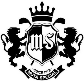 MS MUTA SPECIAL SINCE 1972 logo