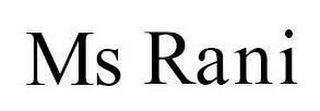 MS RANI logo