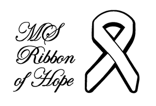 MS RIBBON OF HOPE logo