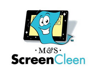 M&S SCREENCLEEN logo