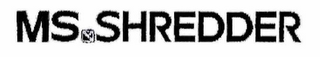 MS SHREDDER logo