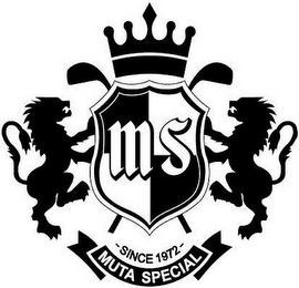 MS -SINCE 1972- MUTA SPECIAL logo
