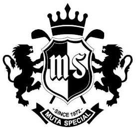 MS SINCE 1972 MUTA SPECIAL logo