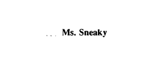 MS. SNEAKY logo