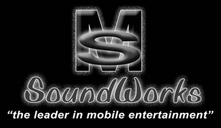 MS SOUNDWORKS "THE LEADER IN MOBILE ENTERTAINMENT" logo