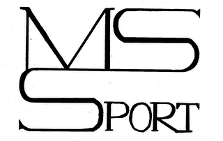 MS SPORT logo