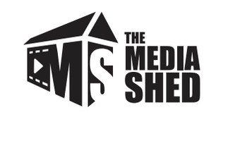 MS THE MEDIA SHED logo