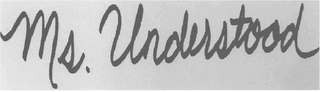 MS. UNDERSTOOD logo