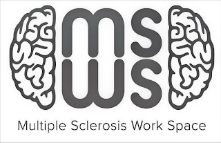 MS WS MULTIPLE SCLEROSIS WORK SPACE logo
