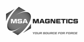 MSA MAGNETICS YOUR SOURCE FOR FORCE logo