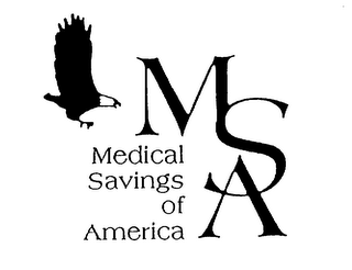 MSA MEDICAL SAVINGS OF AMERICA logo
