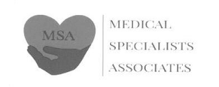 MSA MEDICAL SPECIALISTS ASSOCIATES logo