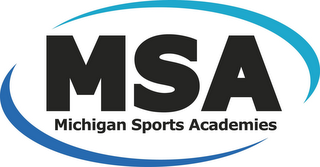 MSA MICHIGAN SPORTS ACADEMIES logo