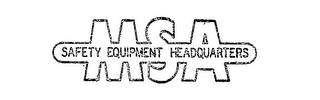MSA SAFETY EQUIPMENT HEADQUARTERS logo