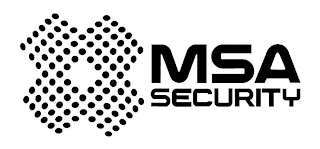 MSA SECURITY logo