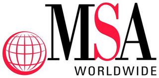 MSA WORLDWIDE logo