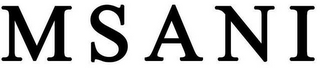 MSANI logo