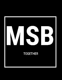 MSB TOGETHER logo