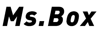 MS.BOX logo