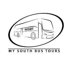 MSBT MY SOUTH BUS TOURS logo