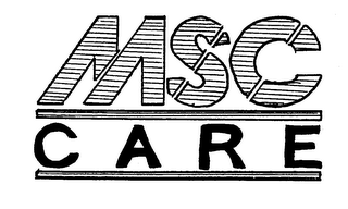 MSC C A R E logo