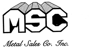 MSC METAL SALES CO. INC. logo