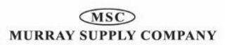 MSC MURRAY SUPPLY COMPANY logo