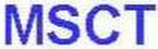MSCT logo