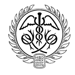 MSD MERCK SHARP DOHME logo