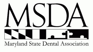 MSDA MARYLAND STATE DENTAL ASSOCIATION logo
