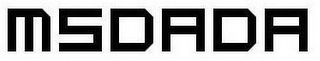 MSDADA logo