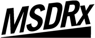 MSDRX logo