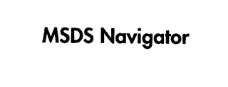 MSDS NAVIGATOR logo
