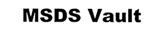 MSDS VAULT logo