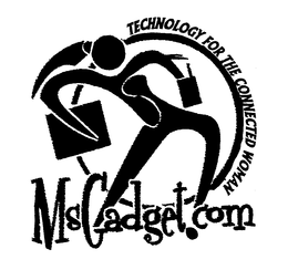 MSGADGET.COM TECHNOLOGY FOR THE CONNECTED WOMAN logo