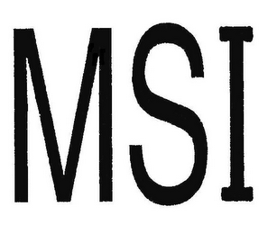 MSI logo