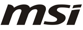 MSI logo