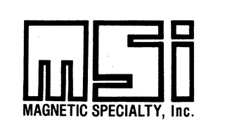 MSI MAGNETIC SPECIALTY, INC. logo