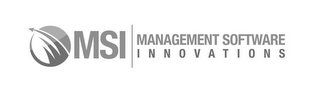 MSI MANAGEMENT SOFTWARE INNOVATIONS logo