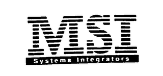 MSI SYSTEMS INTEGRATORS logo