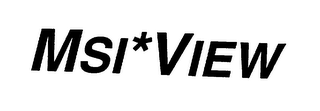 MSI VIEW logo