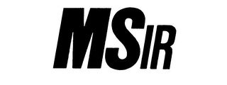 MSIR logo