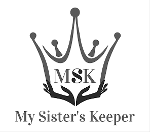 MSK MY SISTER'S KEEPER logo