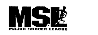 MSL MAJOR SOCCER LEAGUE logo