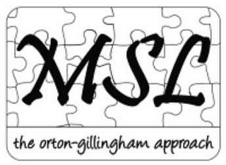 MSL THE ORTON-GILLINGHAM APPROACH logo