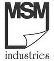 MSM INDUSTRIES logo
