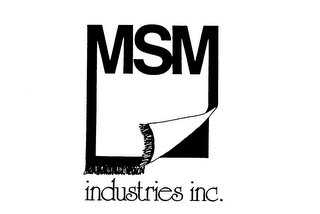MSM INDUSTRIES INC. logo